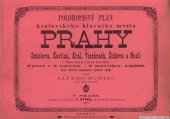 kniha Polohopisný plán královského hlavního města Prahy Smíchova, Karlína, Královských Vinohradů, Žižkova a Nuslí, František Kytka 1891