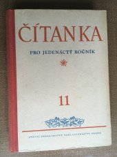 kniha Čítanka pro jedenáctý ročník všeobecně vzdělávacích škol, SPN 1959