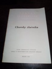 kniha Choroby žlučníku, Ústav zdravot. výchovy 1967