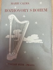 kniha Rozhovory s Bohem, Václav Petr 1930