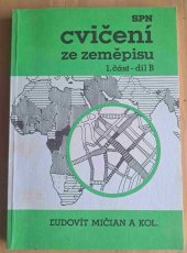 kniha Cvičení ze zeměpisu. Část 1., díl B, Státní pedagogické nakladatelství 1991