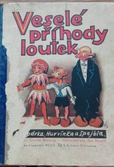 kniha Veselé příhody loutek Kašpárka, Hurvínka a Spejbla, Vojt. Šeba 1929