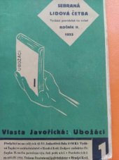 kniha Ubožáci Díl 3 román., František Šupka 1933