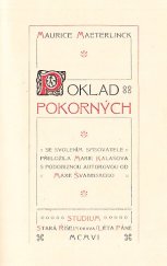 kniha Poklad pokorných, Josef Florian 1906