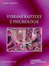 kniha Vybrané kapitoly z psychologie, Univerzita Jana Amose Komenského 2017