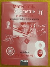 kniha Matematika Geometrie 8 Pracovní sešit, Fraus 2009