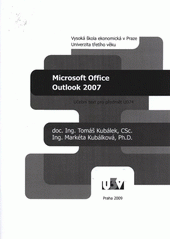 kniha Microsoft Office Outlook 2007 učební text pro předmět U074, Tribun EU 2009