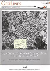 kniha High-Pressure/Ultrahigh-Pressure Rocks in the Bohemian Massif proceedings of the 9th International Eclogite Conference 2011, Institute of Geology, Academy of Sciences of the Czech Republic 2011