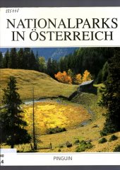 kniha Nationalparks in Österreich, Pinguin-Verlag 1995