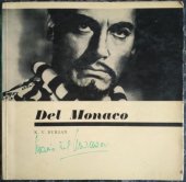 kniha Mario Del Monaco, Supraphon 1969