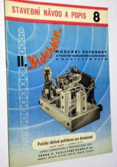 kniha Diverson 2 Moderní superhet s použitím nejrůznějších elektronek s magickým okem : Staveb. návod, prop. a učeb. pomůcka, Pražský obchod potřebami pro domácnost 1954