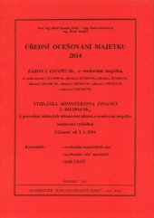 kniha Úřední oceňování majetku 2014, Akademické nakladatelství CERM 2013