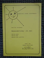 kniha Řečnické triky. II. díl, - Řečnické zásady, řečnické chyby, řečnické triky a protitriky, Gruber-TDP 1993