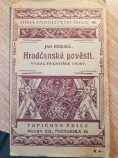 kniha Hradčanské pověsti, Topičova edice 1941