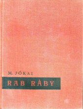 kniha Rab Ráby román, Fr. Borový 1928