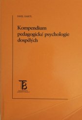 kniha Kompendium pedagogické psychologie dospělých, Karolinum  1999