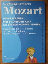 kniha Mozart  První skladby, Editio Karez 2008