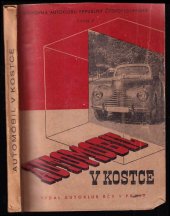 kniha Automobil v kostce, Nakladatelství Autoklubu RČS 1946