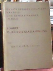 kniha Führer durch die Glassamlung, Selbstvr. 1933