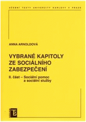 kniha Vybrané kapitoly ze sociálního zabezpečení, Karolinum  2007