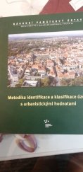 kniha Metodika identifikace a klasifikace území s urbanistickými hodnotamii, Národní památkový ústav  2015