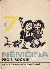 kniha Němčina pro 7. ročník základní devítileté školy, SPN 1968