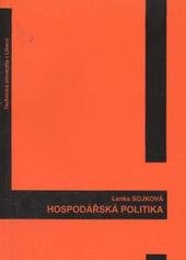 kniha Hospodářská politika, Technická univerzita v Liberci 2010