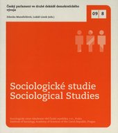 kniha Český parlament ve druhé dekádě demokratického vývoje, Sociologický ústav AV ČR 2009