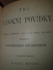 kniha Tři vánoční povídky, J. Otto 1902