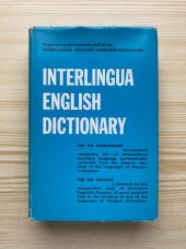 kniha Interlingua English Dictionary, Frederick Ungar Publishing 1951