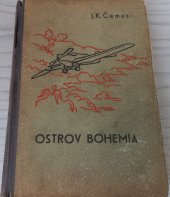 kniha Ostrov Bohemia román, V. Němeček 1945