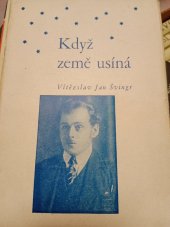 kniha Když země usíná, V.J. Švingr 1930