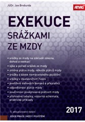 kniha Exekuce srážkami ze mzdy 2017, Anag 2017