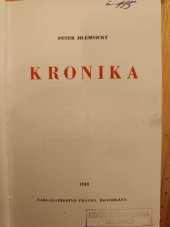 kniha Kronika , Pravda Bratislava  1948