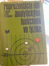 kniha Reprezentácia dát analytickými funkciami vo fyzike, Veda 1983