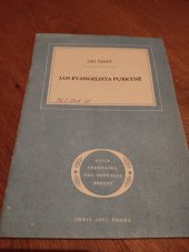 kniha Jan Evangelista Purkyně [přednáška], Orbis 1953