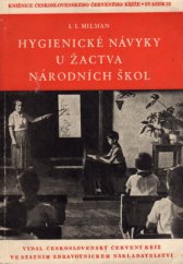 kniha Hygienické návyky u žactva národních škol, SZdN 1954