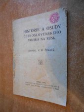 kniha Historie a osudy československého vojska na Rusi, Družstvo Moravsko-slezské revue 1918