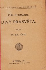 kniha Divy prasvěta, J. Otto 1916