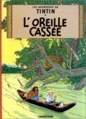 kniha Tintin 6. - L´oreille cassé, Casterman 1993