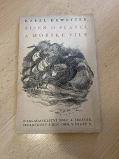 kniha Píseň o plavci a mořské víle a jiné starobylé zpěvy, Šolc a Šimáček 1931