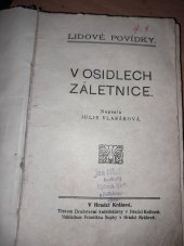 kniha V osidlech záletnice, F. Šupka 