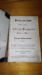 kniha Početí roku 1620 a sledí jeho, čili řádění Jezuitů w Čechách a na Moravě, Českobratrský hlasatel 1849