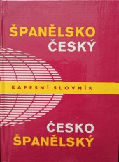 kniha Španělsko-český, česko-španělský kapesní slovník, SPN 1972