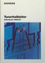 kniha Tunerhalbleiter Datenbuch 1986/87, Simens AG 1987