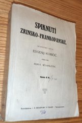 kniha Spiknutí zrinsko-frankopanské, E. Beaufort 1896