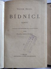 kniha BÍDNÍCI I. kniha Román, J. Otto 1897