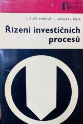 kniha Řízení investičních procesů, Práce 1974