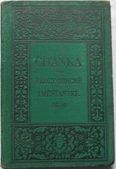 kniha Čítanka pro školy obecné i měšťanské Díl VII. (vydání v osmi dílech)., Císařský královský školní knihosklad 1883