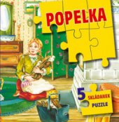 kniha Popelka 5 skládanek puzzle, Junior 